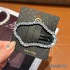 Horquilla de estrella de cinco puntas con diamantes de imitación para mujer, nueva horquilla para el frente, flequillo, clip lateral, horquilla rota, horquilla con clip BB, tocado