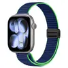 Adecuado para correa de Apple iwatch11, tipo bucle de cintura delgado, correa de reloj de nailon magnética doble, Apple Ultra3