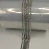 Hip-hop europeo y americano diy 2.5mm 90 cm cadena cigoto cadena de hierro cadena de suéter cadena semiacabada cadena galvanizada