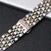 Adecuado para Apple Watch Ultra2 Correa de reloj iWatch9 Siete eslabones Hebilla de mariposa Correa de acero