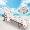 Exclusivo Transfronteiriço para Amazon Wish Capa de Cadeira de Praia de Microfibra Reclinável Toalha de Praia Bolsa Estilo Unicórnio Capa para Reclinável