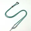 Cordón para Colgante de Jade con Nudo Concentrico Ajustable Cuerda para Colgar en el Cuello de Jade Ágata Collar de Cera de Abejas Cordón de Jade