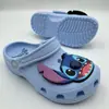 Sandalias para niños de punto de cruz con dibujos animados de marca compartida, zapatos con agujeros para niños y niñas, antiolor, sandalias para bebés, padres e hijos, pantuflas anti