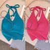 Nuevo Camisole Sexy con Cuello Halter para Mujer 2026, Atuendo de Estilo Tailandés de Verano, Ropa de Playa, Top de Chica Caliente Tailandesa