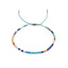 Miyuki Cuentas de Arroz Pulsera Extremadamente Pequeña Nicho Niñas Japonesas y Coreanas Tejido Cuentas Coloridas Cuerda de Mano Novia Mismo Regalo