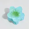 Moda Estilo Coreano Dulce Pequeño Fresco Arte Estilo Mori Diseño de Pinza de Agarre de Flor Degradada Pinza para el Cabello Versátil Accesorios para el Cabello