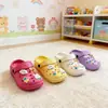 Pantuflas de Verano de Eva Personalizadas para Niños y Niñas, Pantuflas de Baño para Interiores para Niños, Lindas Pantuflas de Dibujos Animados para el Hogar y el Exterior