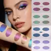 Pegatinas Europeas y Americanas para Sombras de Ojos Transfronterizas, Maquillaje de Ojos para Fiesta, Pegatinas de Tatuaje Doradas, Impermeables, Maquillaje de Alto Brillo, Pegatinas Faciales con Purpurina
