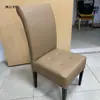 Silla de comedor con respaldo alto y bolsa suave para hotel, silla para restaurante de mariscos, silla para palco de club, silla para salón de banquetes, venta al por mayor