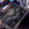 Mouse Pad Grande de Mecha Gundam com Sensação de Tecnologia para E-Sports, Estudo, Jogos e Uso em Dormitório, Tapete Antiderrapante e Espessado para Mesa de Computador