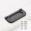 Armario Negro Armario Pequeño Tirador Puerta de Gabinete Tirador de Cajón Muebles Modernos Minimalistas Mueble de TV Pomo Pequeño Gabinete de Cocina