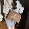 2025 Nova Moda Retrô Tendência Bolsa Tote Grande Capacidade para o Trabalho Simples Bolsa de Mão Casual Transversal Bolsa de Ombro