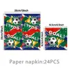 Itens Populares Transfronteiriços: Decorações de Festa Temáticas de Futebol da Copa do Mundo, Montagem de Ambiente de Futebol, Utensílios de Mesa, Faixas, Toalhas de Mesa, Guardanapos