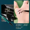 Plumón delineador de ojos duradero que no se corre resistente al agua secado rápido suave producto original muy fino delineador para principiantes tienda oficial insignia