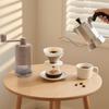 Molino de Café de Manivela, Lavable, Gran Capacidad, Molienda Ajustable, Molinillo de Polvo de Café, Adecuado para Dormitorio y Uso en Casa, Molienda Ajustable