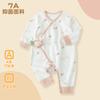 Roupa de bebê recém-nascido sem ossos quatro estações 7A bacteriostático cáqui macacão recém-nascido pijamas de bebê masculinos e femininos roupa de escalar