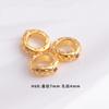 Ouro areia antigo Xizang Deus Amarelo da Riqueza fivela Fênix embrulhada sorte Estilo Nacional pulseira de contas acessórios pulseira DIY