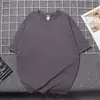 Camiseta Básica de Verano Unisex de Manga Corta, Gruesa, No Transparente, de Algodón Puro 300g, Corte Holgado, Versátil, Amigable con la Piel, Cómoda