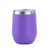 Amazon 12oz Caneca Casca de Ovo Porta-Ovo em Forma de U Aço Inoxidável 304 Copo de Água para Carro Taça Pequena de Vinho Tinto Copo Térmico