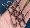 Alfiler de Seguridad Grande, Bufanda, Chal, Broche Hebilla Grande, Hebilla Colgante de Bola de Pelo, Accesorios para Ropa DIY