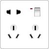 Enchufe Universal Multifunción Forbang Export de Ocho Agujeros de Apertura Única, Cuatro-Seis-Diez Agujeros, con Interruptor y Luz, Desplazamiento Oblicuo