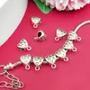 1 amor liga contas com furo grande joias pulseira colar acessórios com contas amor contas com furo grande abertura cerca de 4-5mm