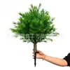 Flores Artificiales Simuladas y Plantas Verdes, Árboles de Ciprés Pequeños, Bonsáis de Ciprés Simulados, Boj, Lavanda, Flores Falsas, Árboles Falsos, Variedades Populares de Pino y Ciprés