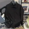Camisa de color liso primavera nuevo estilo camisa de manga larga para hombre estilo coreano suelta casual ropa de hombre primavera y otoño top de moda
