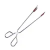 Ferramentas para Churrasco ao Ar Livre Máquina de Carvão Sem Fumaça de Madeira de Fruta Espetos de Aço Inoxidável Pinças Furador de Carne Espetos de Cordeiro