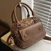 Bolsa Pequena da Moda Transfronteiriça para Mulheres, Versátil para o Verão, Nova Bolsa Transversal da Moda 2025, Estilo Coreano, Bolsa Quadrada Pequena Mais Vendida