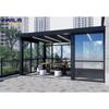 Aleación de Aluminio Habitación de Cristal Personalizada Aislamiento Acústico y Térmico Techo con Parasol Balcón Jardín Exterior Terraza Casa Habitación Solar
