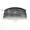 Flequillo cabello roto peine mujeres recogido pelo inserto peine banda para el cabello pinza para el cabello invisible negro diente de hierro horquilla peine inverso planchado del cabello accesorios para el cabello