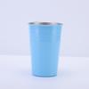 Taza de Cerveza de Acero Inoxidable 304 de una Capa Transfronteriza, Taza de Café Portátil con Borde Enrollado, Vaso Deportivo para Agua, Vaso para Coche para Exterior, Venta al por Mayor