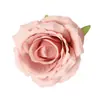 Cabezas de Flores de Rosas Artificiales para Decoración de Bodas, Arcos de Pared de Flores, Rosas Reina de Tela, Venta al por Mayor desde Fabricante, Transfronterizo