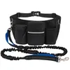 Bolsa de Cintura Esportiva Nova Transfronteiriça para Exterior Bolsa de Petiscos para Animal de Estimação Bolsa de Cintura Elástica para Cães Grandes Caminhada com Cães Corrida