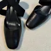 2026 Nuevos Zapatos de Ballet Versátiles Estilo Francés, Tacones Altos para Mujer de Tacón Medio, Sandalias con Punta Hueca, Zapatos Casuales