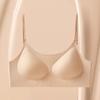 Base de Maquillaje Líquida Seamless Beauty Back con Almohadilla para el Pecho Sin Aro de Metal Sujetador Push up Tirante Fino Anticaída Ropa Interior Invisible Transpirable para Mujer