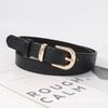 Novo cinto de cor doce Mulheres pu pino fivela cinto decorativo personalidade da moda coreana all-match cinto fino atacado