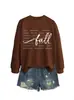 Suéteres acogedores de otoño bufandas Amazon eBay sitio independiente sudaderas casuales versátiles para mujer de otoño e invierno