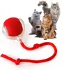 Bola de teaser inteligente para gatos transfronteiriça, brinquedo para gatos que consome energia, vara de teaser para gatos, brinquedo para gatos, suprimentos para animais de estimação, bola de brinquedo para animais de estimação