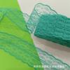 Colorido Elasticless Lace Duplo Flor de Arroz 4,5 cm DIY Jóias Artesanais Roupas Vestido de Noiva Acessórios de Roupa Interior