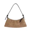 Bolsa pequena feminina transfronteiriça, bolsa tote de alta qualidade, bolsa de ombro, bolsa de ombro de nicho, bolsa transversal de luxo leve, bolsa de dumpling