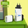 Carregador Multi-Porta Certificado CE 240W GaN Nitreto de Gálio com Display Digital LED Atacado Transfronteiriço Amazon FBA