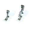 Máquina Overlock con Pie Prensatelas de Plástico para Jalar Tirantes, Máquina Overlock Silver Arrow Pegasus para Coser Tirantes Transparentes, Pie Prensatelas de Goma