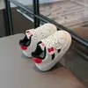 Zapatos para niños pequeños para bebés niños, zapatos de algodón con forro polar añadido para abrigar, zapatillas de skate para niños, zapatos para bebés niñas en otoño e invierno, zapatos de suela blanda para niños pequeños