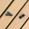 Outdoor Camping Triângulo Wind Rope Buckle Tent Canopy Acessórios Camping Plastic Buckle Stop Anti-Slip Ajuste Buckle Small