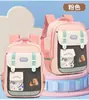 Mochila Capivara Estilo Ins Coreano Nova, Bonita, Fresca, Doce e Fofa para Alunos do Ensino Fundamental Mochila Leve