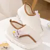 Sapatos de lua atacado inverno novo forrados com fleece fecho de velcro sapatos de maternidade grossos tamanho grande antiderrapante quentes de algodão chinelos