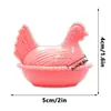 3DCT113 Imán Creativo de Pollo Pequeño Magnético 3D para Refrigerador Decoración del Hogar Mini Pegatina Magnética de Pollo Pequeño Colorido