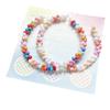 Cuentas de maní de la serie Huhu de color leche, cuentas de arroz, joyería hecha a mano, pulsera, collar, accesorios de cuentas